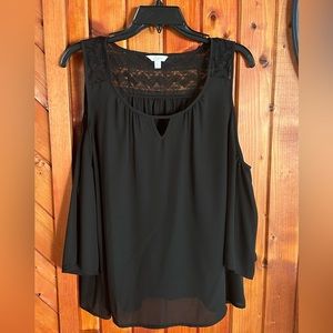 Open shoulder blouse